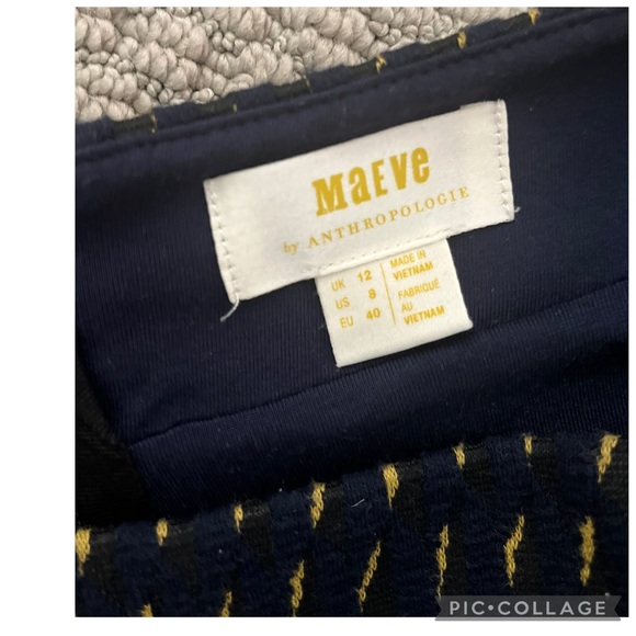 ANTHROPOLOGIE MAEVE HANNON TEXTURED PENCIL SKIRT OFFICE PROFESSIONAL - Picture 6 of 6